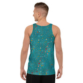 Jazz Cat All-Over Print Men's Tank Top
